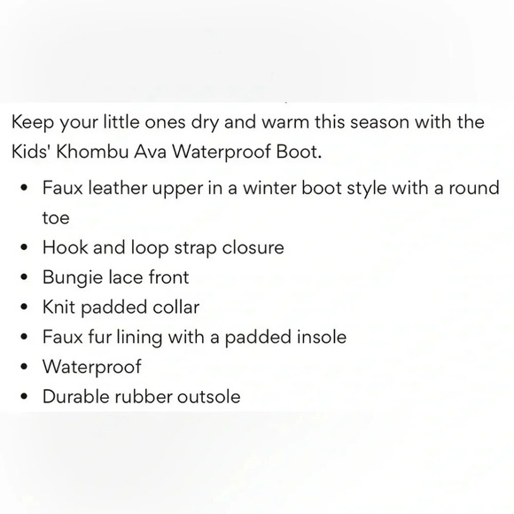 Khombu AVA Waterproof Thermolite snow boots Faux fur lined padded insole Durable - Picture 13 of 13